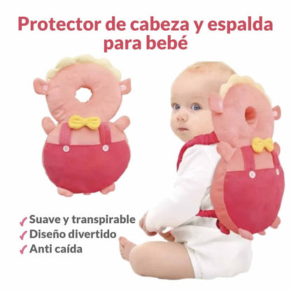 PROTECTOR DE CABEZA Y ESPALDA PARA BEBE