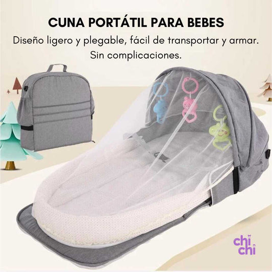 CUNA PORTÁTIL PARA BEBÉ