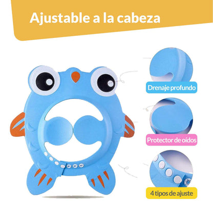 GORRO DE BAÑO PARA BEBÉ