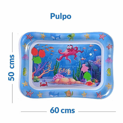 TAPETE DE AGUA SENSORIAL PARA BEBES RECTANGULAR