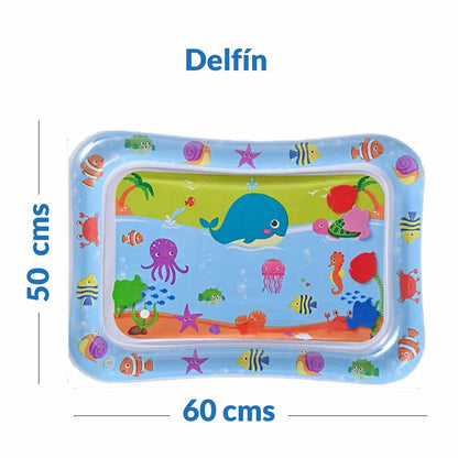 TAPETE DE AGUA SENSORIAL PARA BEBES RECTANGULAR