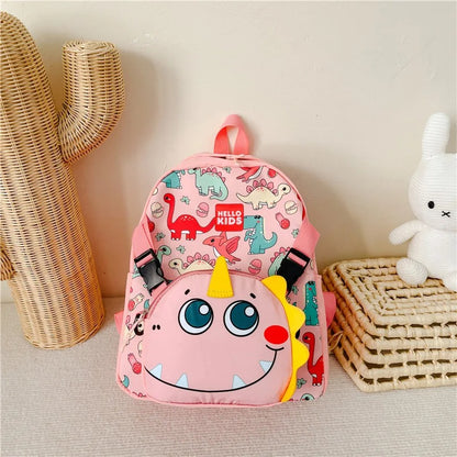 MORRAL INFANTIL HELLO KIDS 2 EN 1 Rosa 👧🏻👦🏻📚🎒